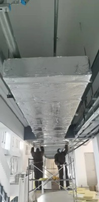沈阳通风管道保温工程施工公司铝箔玻璃棉板保温