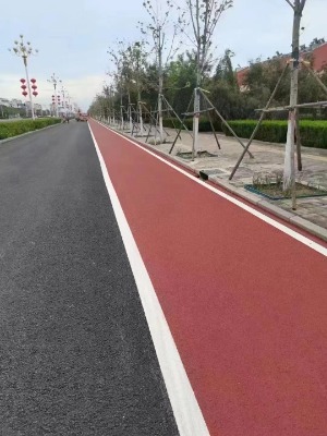 南京道路划线 达尊彩色防滑路面施工